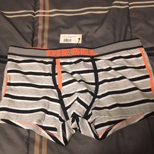 Men’s new Diesel brand striped trunk